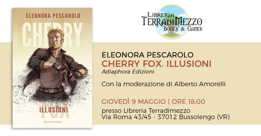 EVENTO: Cherry Fox @ Libreria Terradimezzo, Bussolengo (VR)